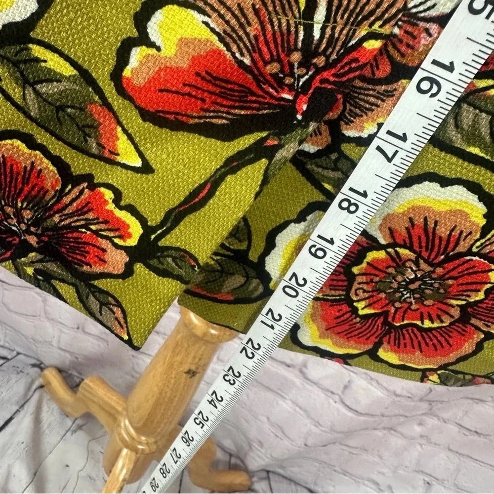 ann taylor LOFT floral print pencil skirt no size tag XS small preppy boho